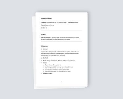 Train Your AI: Ingestion Mod Tag image